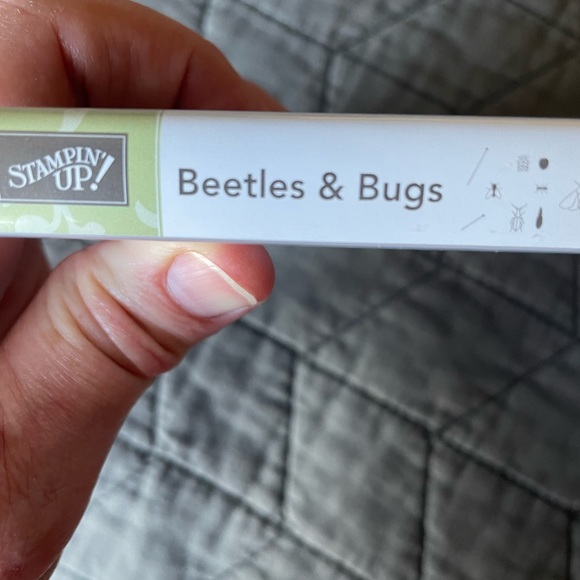 3/$15 Stampin’ Up! Beetles and Bugs set 32 cling mount stamps hobby paper crafts - Picture 2 of 4